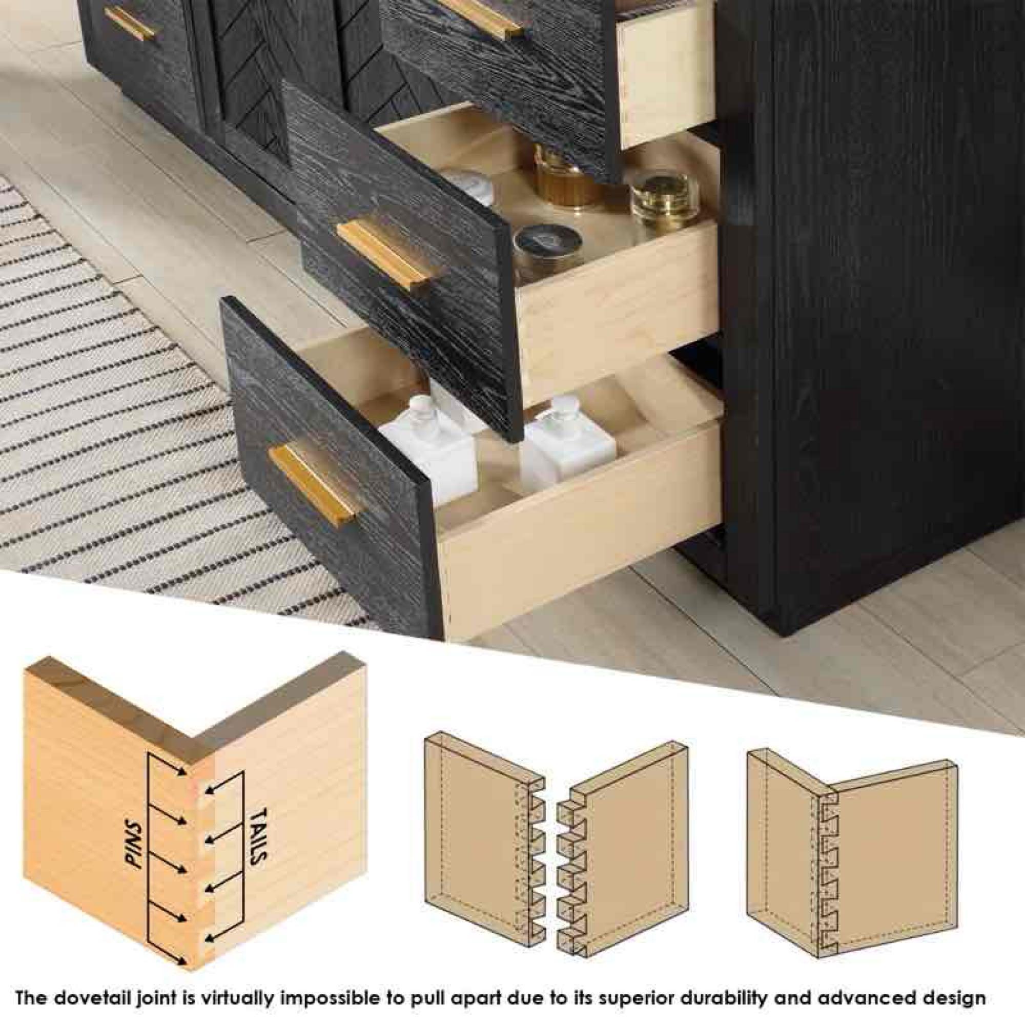 84 Free Standing Double Bathroom Vanity with Engineered Stone Top
