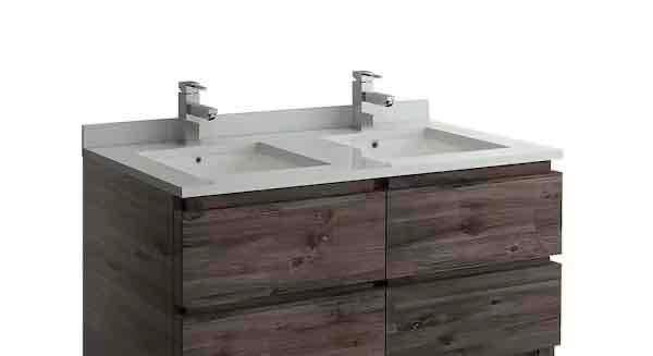 Fresca Formosa 48 in. Modern Double Vanity ONLY TOP