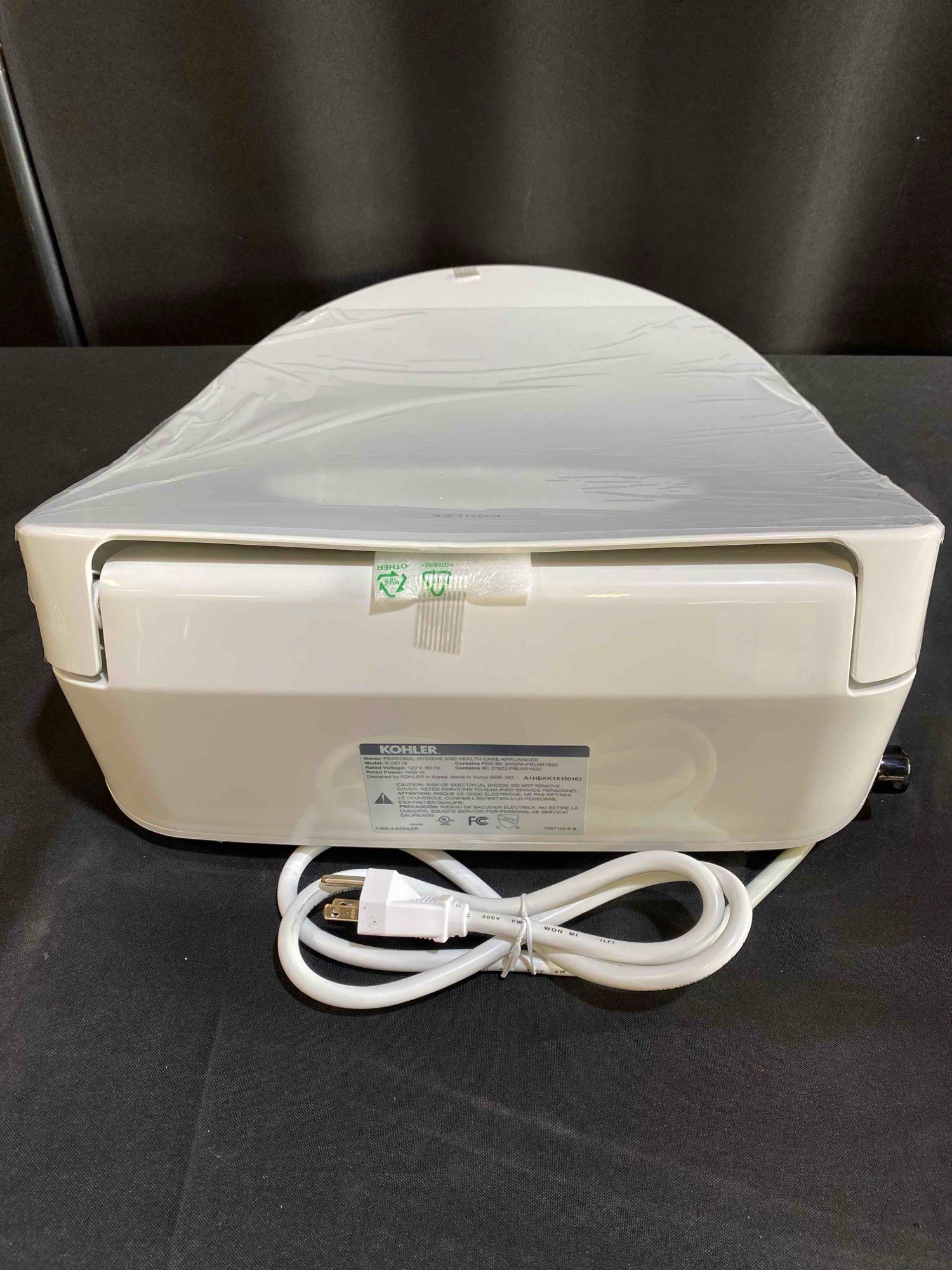 Kohler PureWash Bidet Toilet Seat with Remote Control