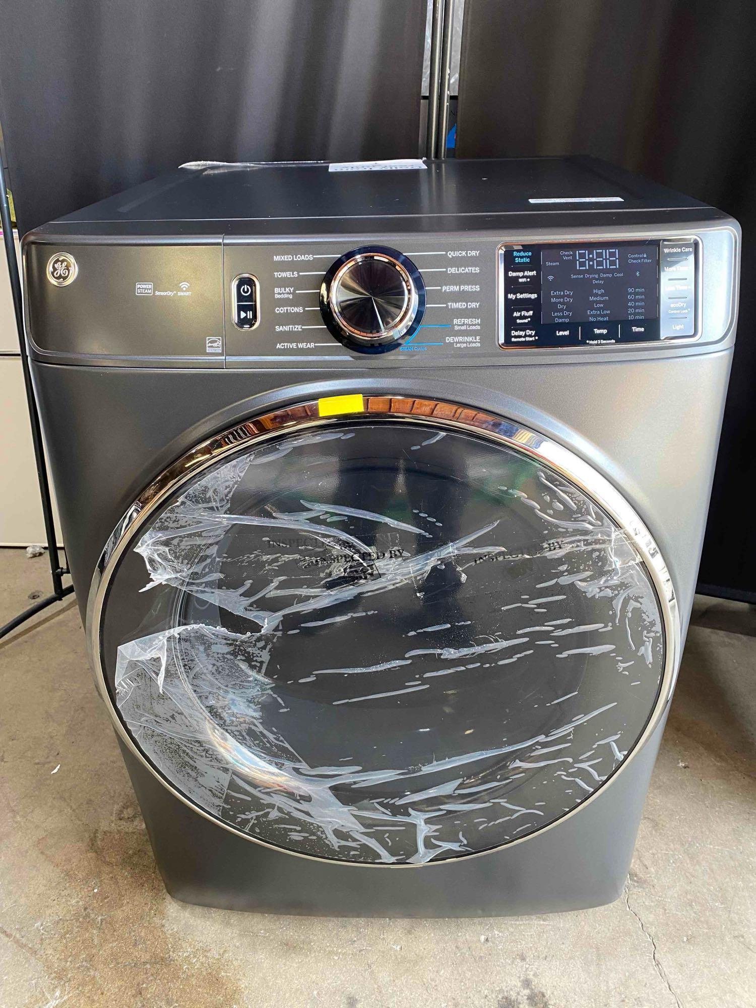 GE 7.8 cu. ft. Capacity Smart Front Load Electric Dryer