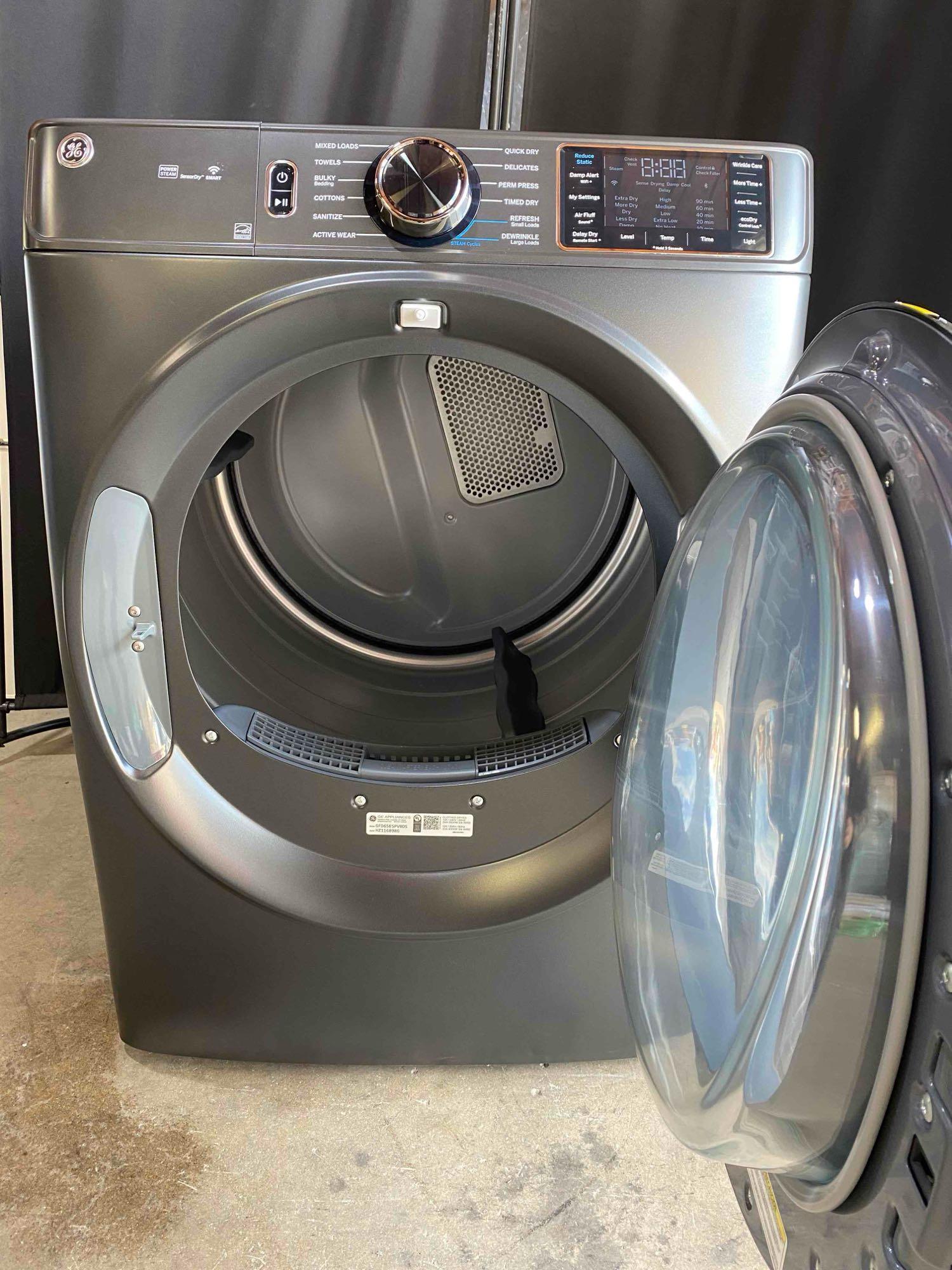 GE 7.8 cu. ft. Capacity Smart Front Load Electric Dryer