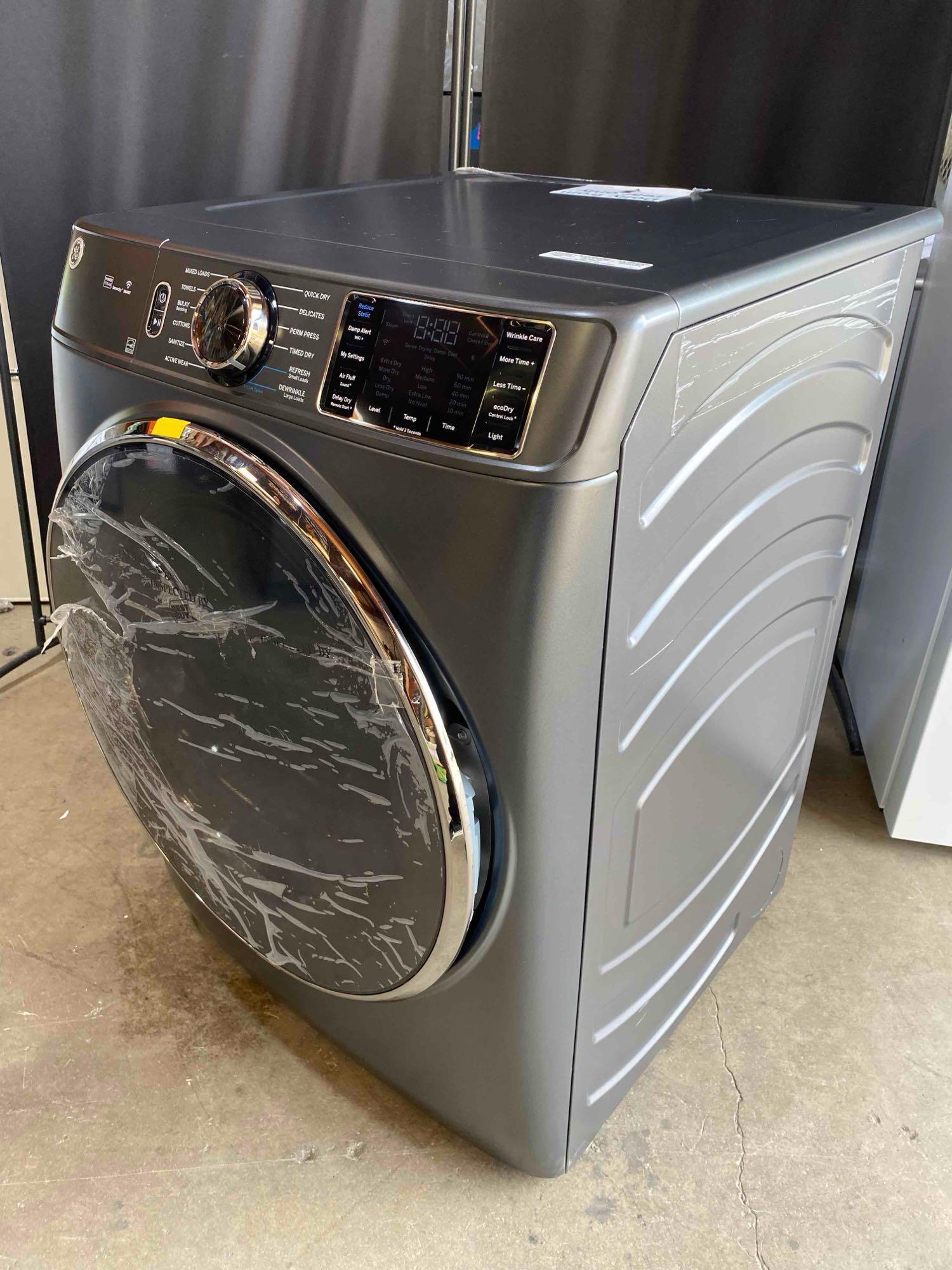 GE 7.8 cu. ft. Capacity Smart Front Load Electric Dryer