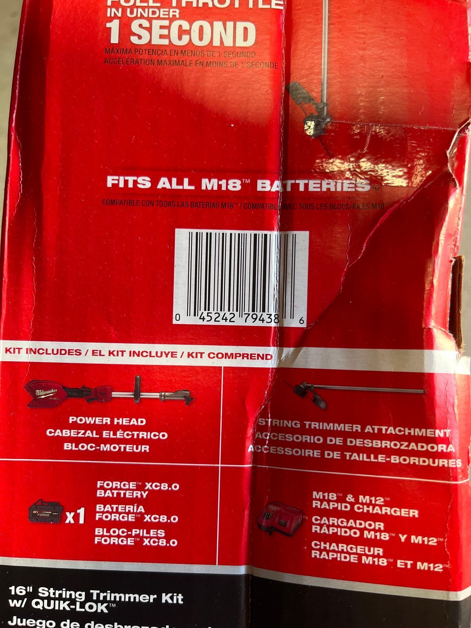 Milwaukee Tool M18 FUEL STRING TRIMMER WITH QUIK-LOK