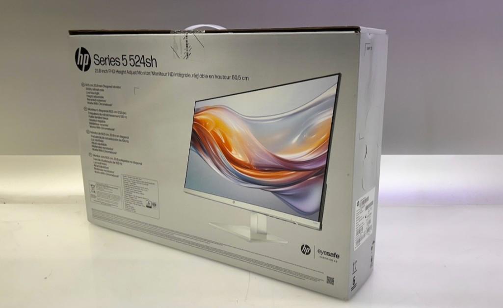HP Series 5, 524SH 23.8in FHD Height Adjust Monitor Slim 94C19AA