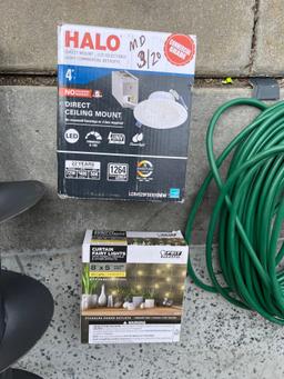 Bundle - Lights, Extension Cord and Auger Bit