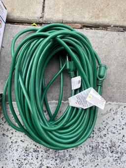 Bundle - Lights, Extension Cord and Auger Bit