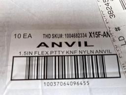 10 Pack - Anvil 1.5 in. Flexible Steel Putty Knife