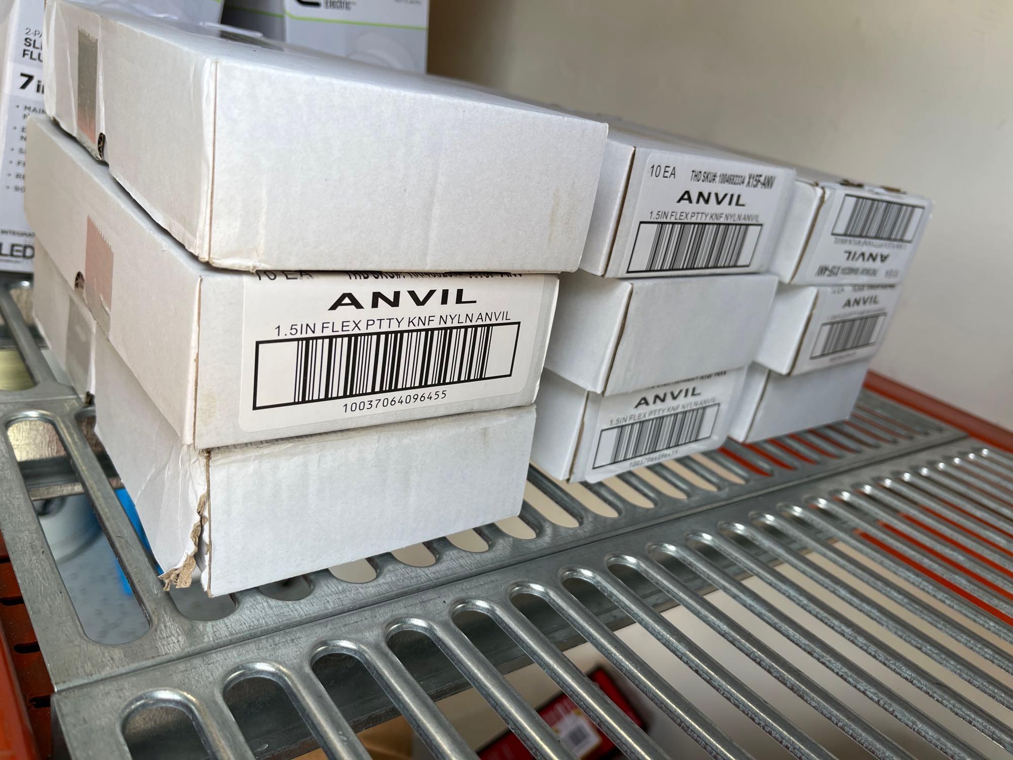 10 Pack - Anvil 1.5 in. Flexible Steel Putty Knife