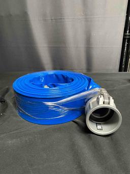 discharge backwash hose for swimming pools