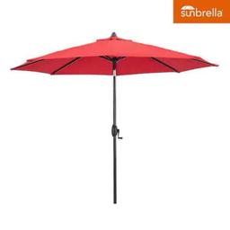 9 ft. Sunbrella Aluminum Market Outdoor Patio Umbrella