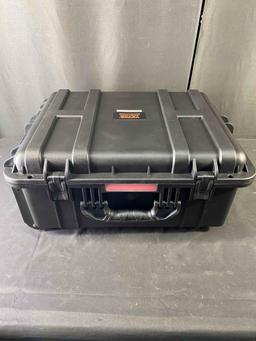 VEVOR Weatherproof Hard Case, Heavy Duty Protective Dry Box Case with Pre-Cut Foam, Wheels &