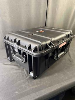 VEVOR Weatherproof Hard Case, Heavy Duty Protective Dry Box Case with Pre-Cut Foam, Wheels &