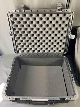 VEVOR Weatherproof Hard Case, Heavy Duty Protective Dry Box Case with Pre-Cut Foam, Wheels &