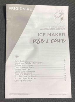Frigidaire 26 Lbs per Day Portable Compact Maker