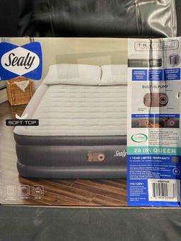 Sealy Tritech 20" Queen Air Mattress with Built-in AC Pump