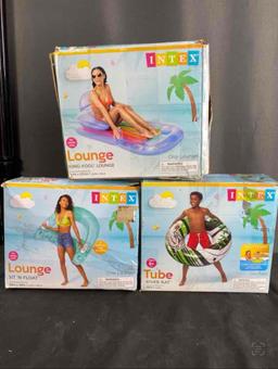 Set of 3 INTEX Floaters