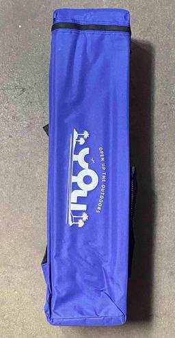 Yoli LiteTrek 36 7' x 7' Slant Leg Instant Canopy with Backpack