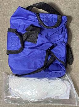Yoli LiteTrek 36 7' x 7' Slant Leg Instant Canopy with Backpack