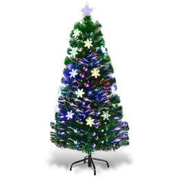 4 ft. Pre-Lit Fiber Optic Artificial Christmas Tree