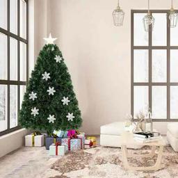 4 ft. Pre-Lit Fiber Optic Artificial Christmas Tree