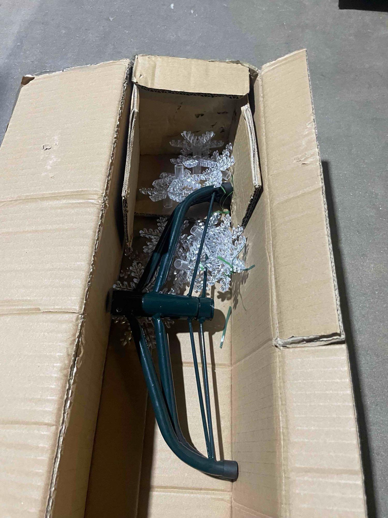 4 ft. Pre-Lit Fiber Optic Artificial Christmas Tree