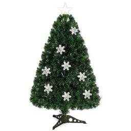3 ft. Pre-Lit Fiber Optic Artificial Christmas Tree
