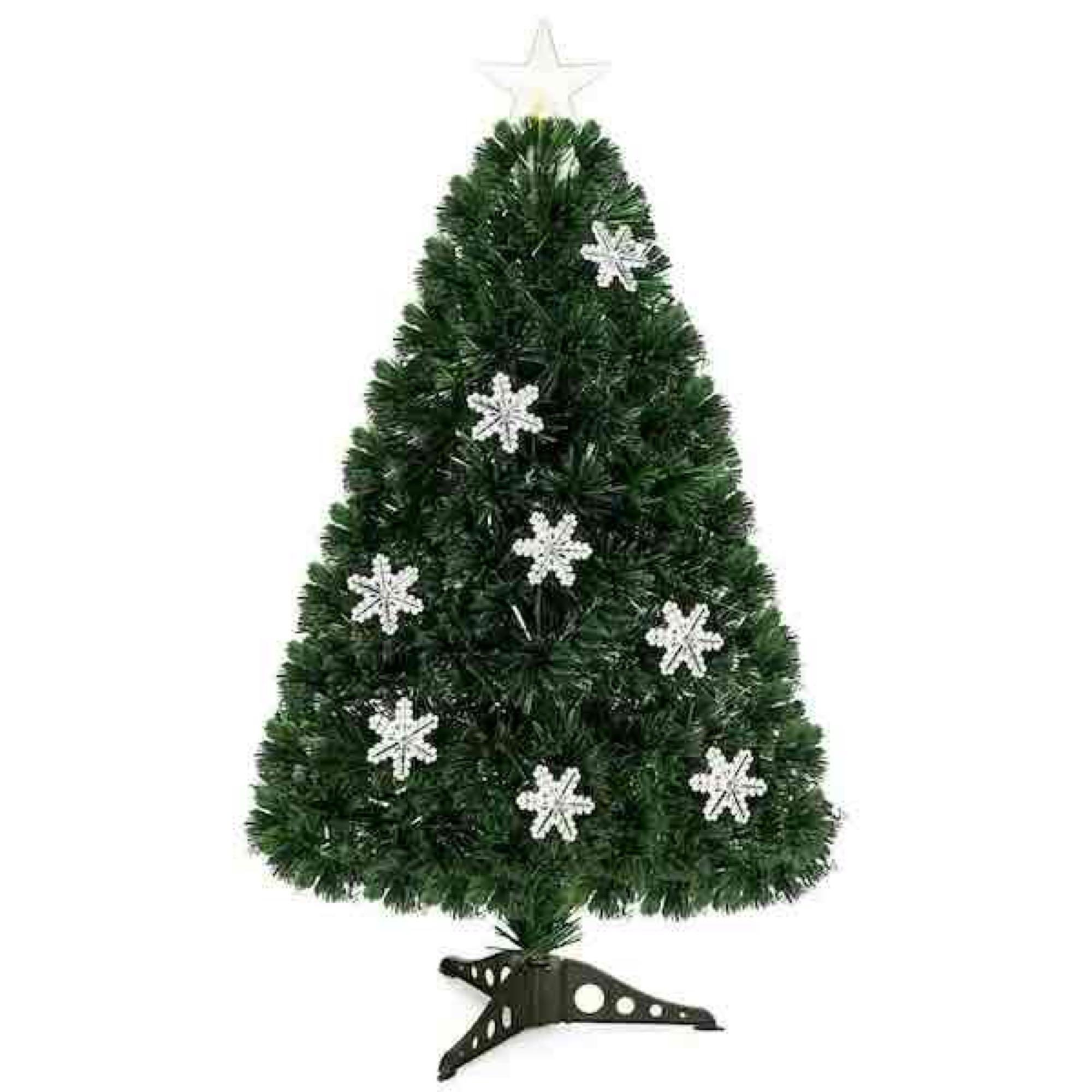 3 ft. Pre-Lit Fiber Optic Artificial Christmas Tree