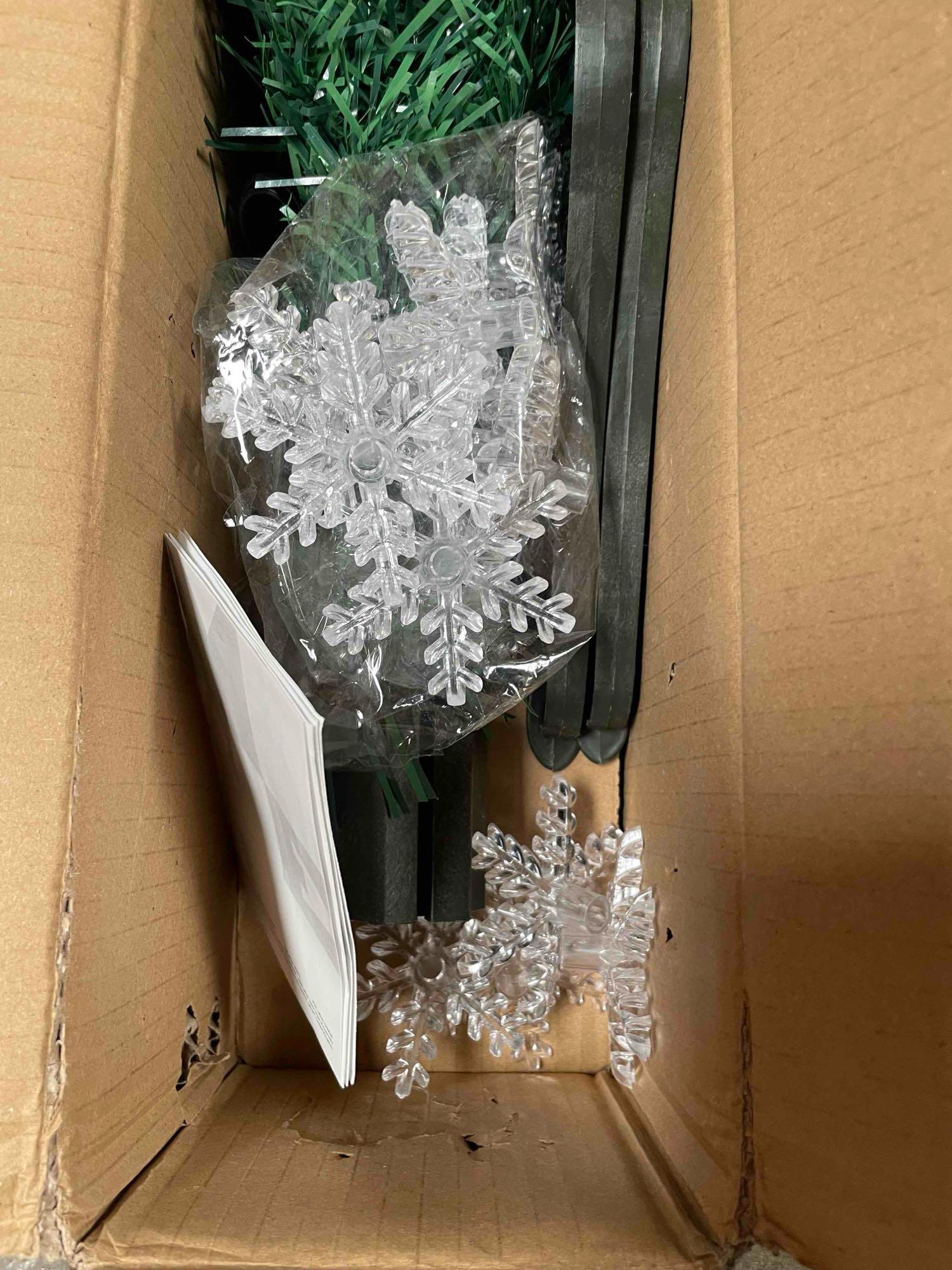 3 ft. Pre-Lit Fiber Optic Artificial Christmas Tree