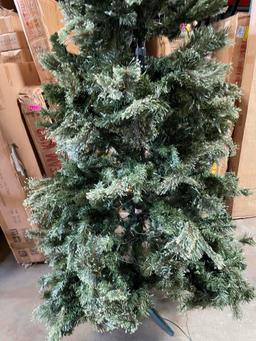 7ft Artificial Christmas Pre Lit Tree