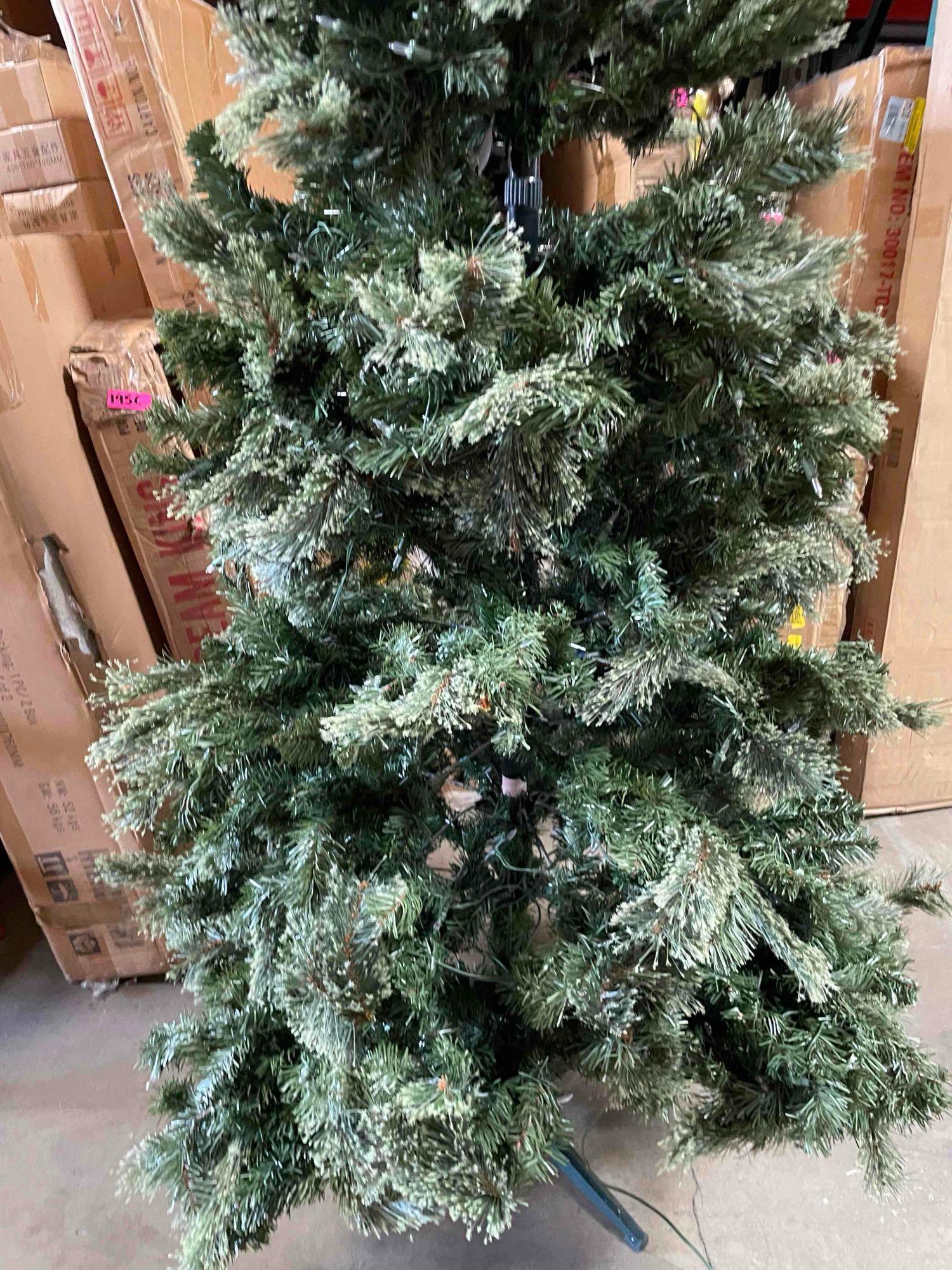 7ft Artificial Christmas Pre Lit Tree