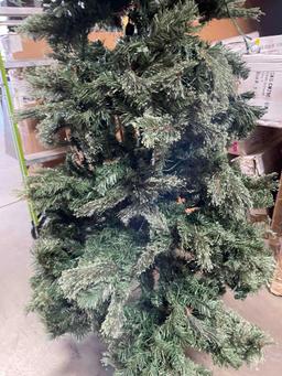 7ft Artificial Christmas Pre Lit Tree