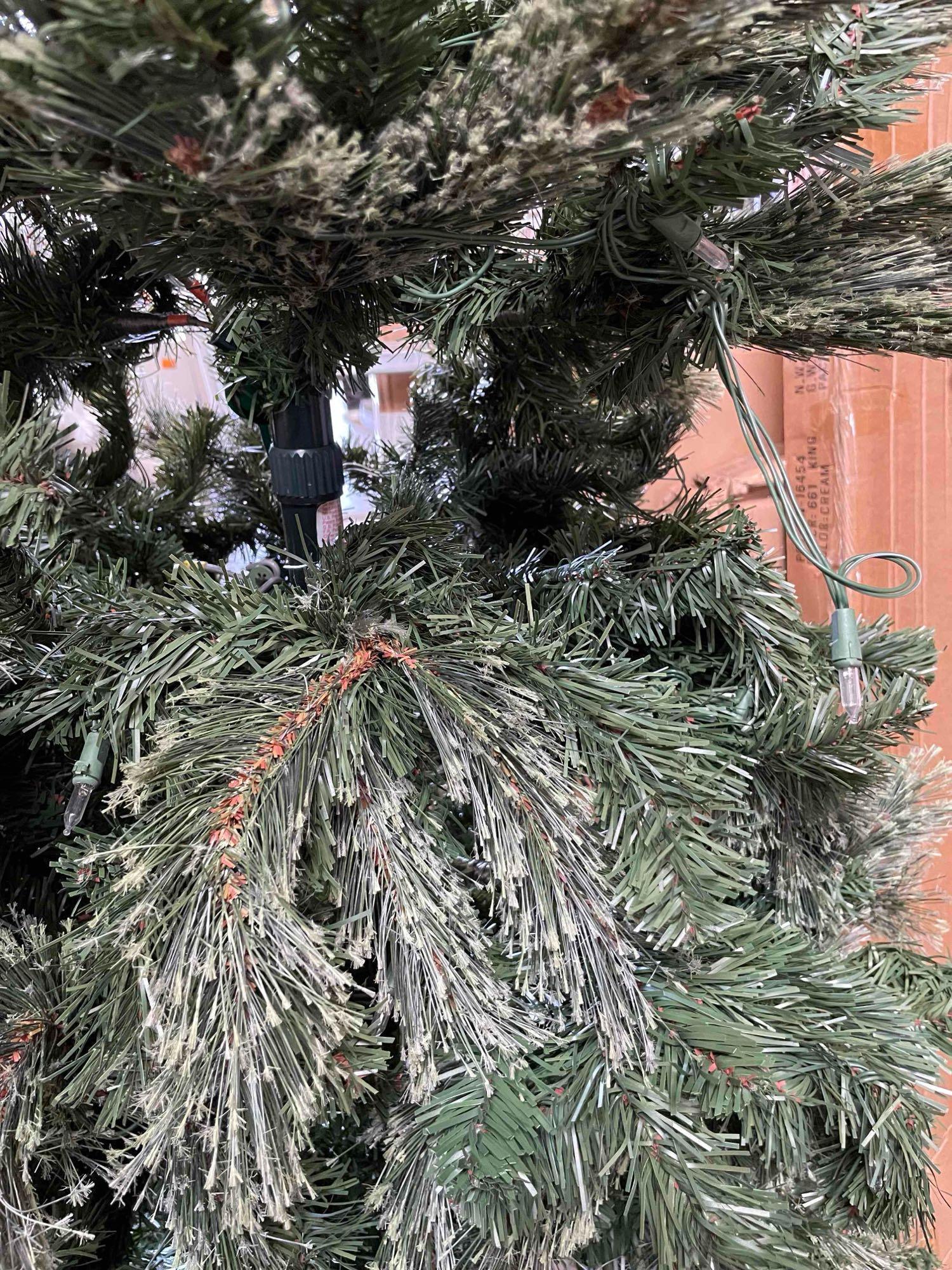 7ft Artificial Christmas Pre Lit Tree