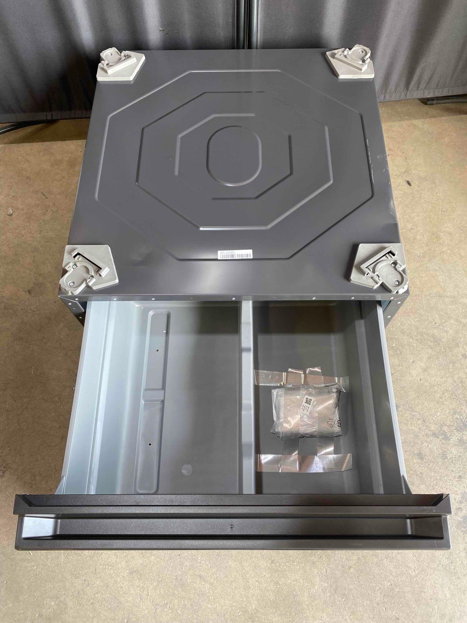 Samsung Bespoke Laundry Combo Pedestal with Storage Drawer