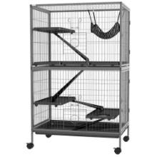 PawHut 50" H Rolling Small Animal Cage