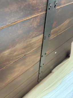 Solid Wood Rectangular Beveled Edge Table Top