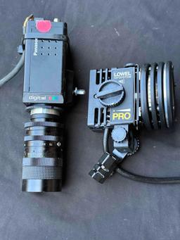 Lowel Pro-Light 2 FSH Lamp & Panasonic Camera