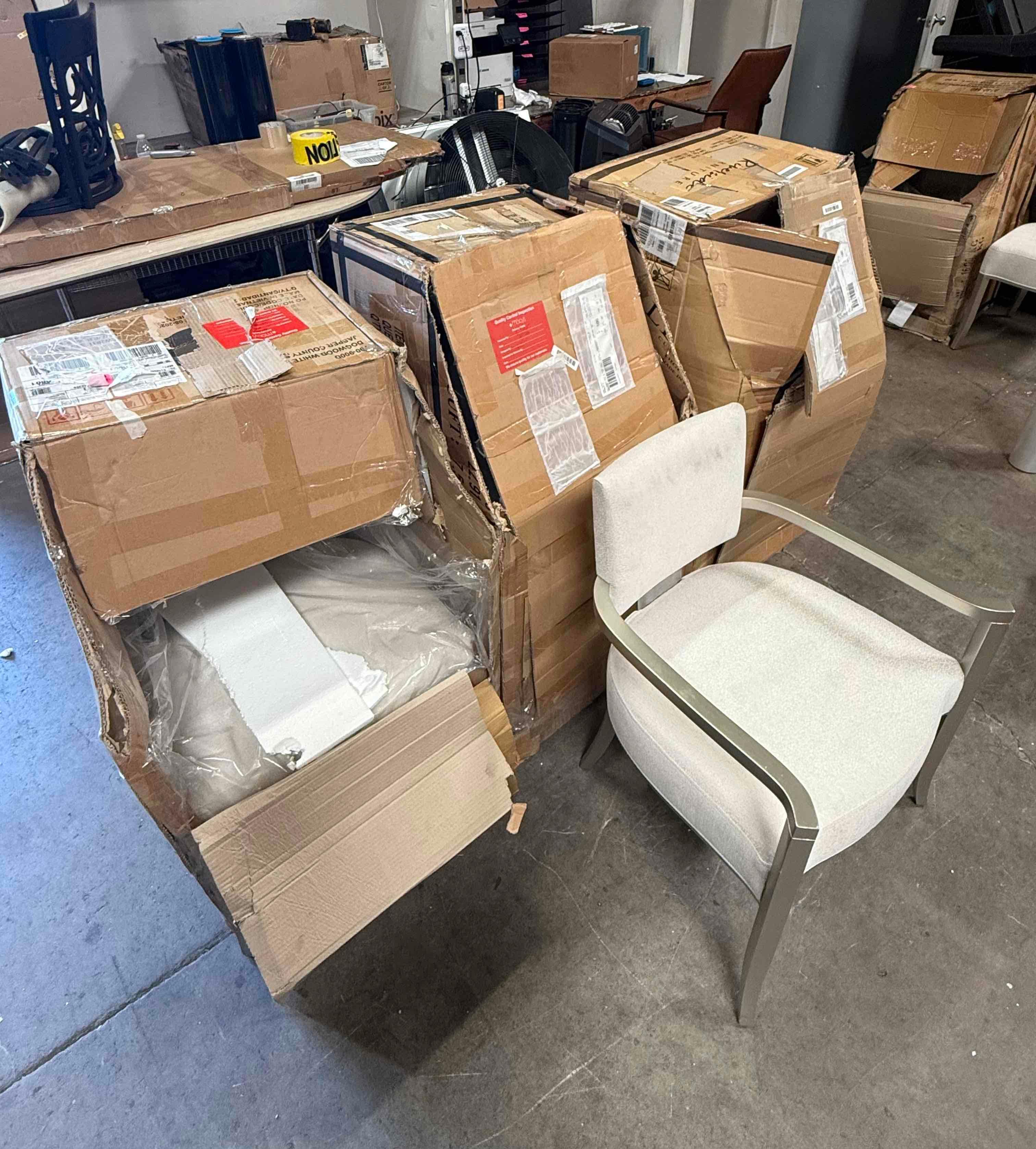 Classic Reserved Seating Dining Chair Set 4