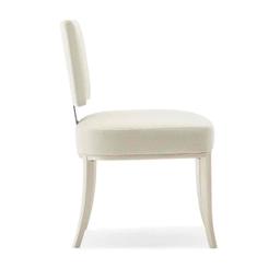 Caracole Reserved Seating Dining Chair - Brushed Chrome - Set Of 2