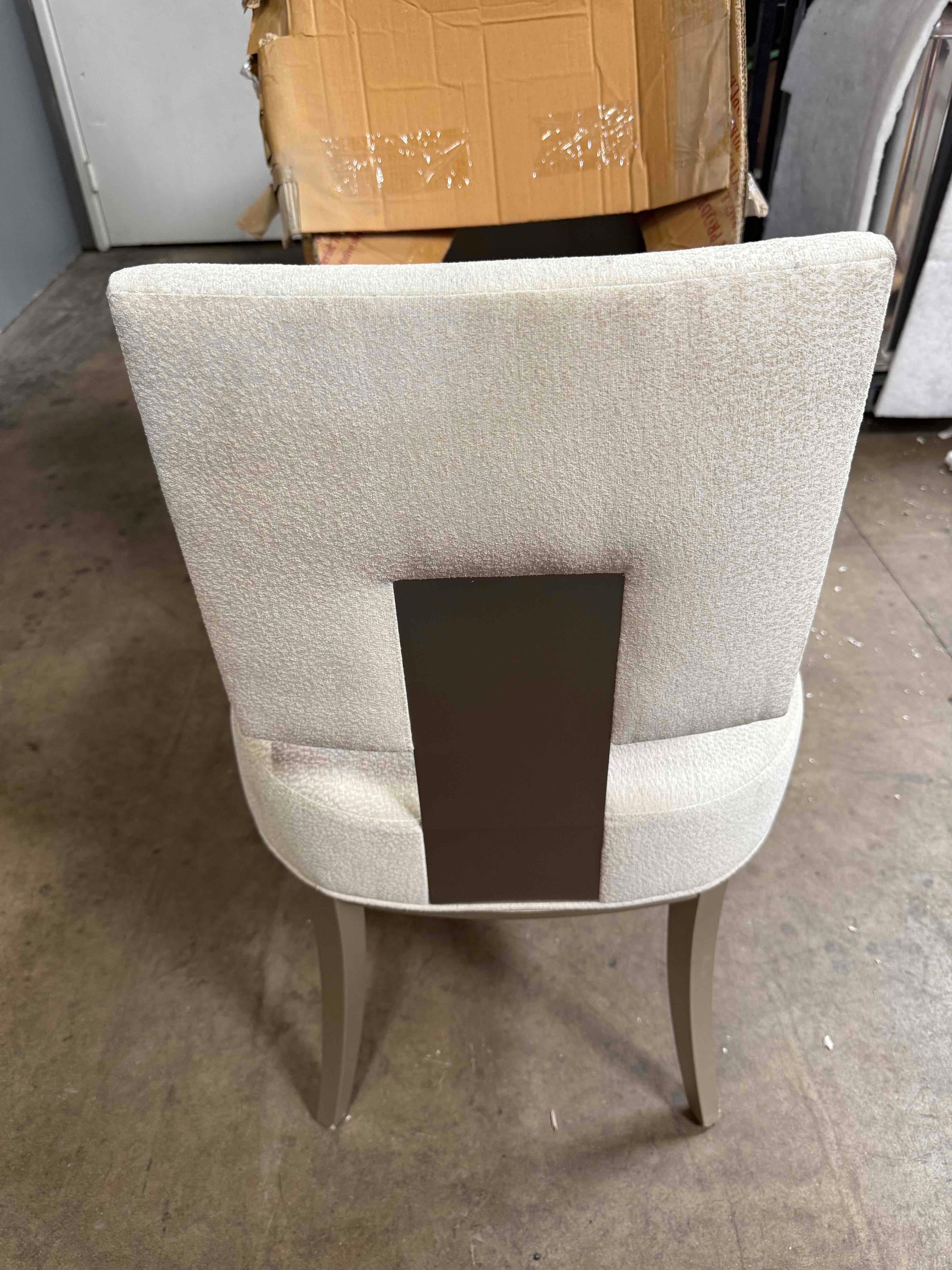 Caracole Reserved Seating Dining Chair - Brushed Chrome - Set Of 2