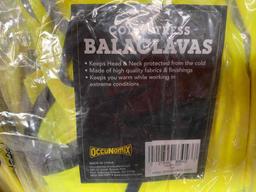 OccuNomix Hinged Balaclava - Hi-Viz Yellow