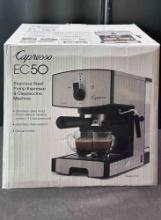 Capnesso Stainless Steel Espresso & Cappuccino Machine