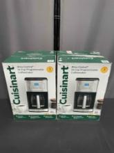 2 Cuisinart Brew Central 14-Cup Programmable Coffeemaker