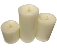 Member's Mark Battery Operated Flameless Moving LED Wax Candles