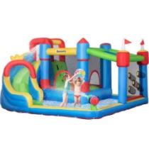 Outsunny 6-in-1 Inflatable Bounce House
