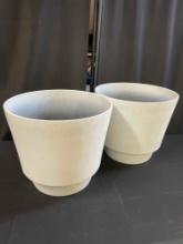 Set of 2 Contemporary/Modern Indoor/Outdoor Planter