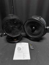 2 Circulator Remote Fan