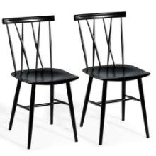 Costway Set of 2 Dining Side Chairs