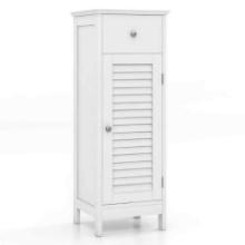 Giantex Bathroom Floor Storage Cabinet