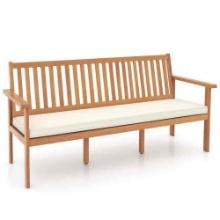 Giantex Acacia Wood Outdoor Bench