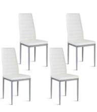 COSTWAY Set of 4 Dining Chairs